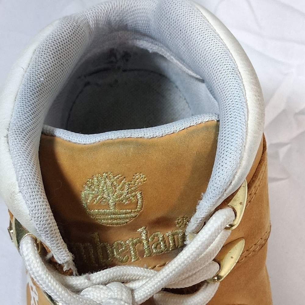 Timberland Size 7 Women's Eoro Chukka Euro Hiker Desert Sand Boots - Picture 12 of 13